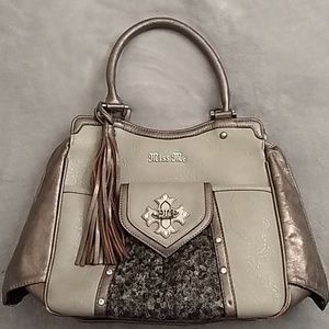 Miss Me sequin crossbody purse